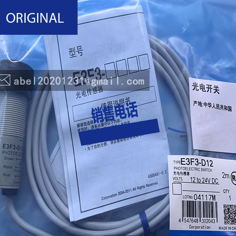 

Stock sensor e3f3-d12 D11 d31 D61 D32 e3f3-r61 r81 D62 D82 R11