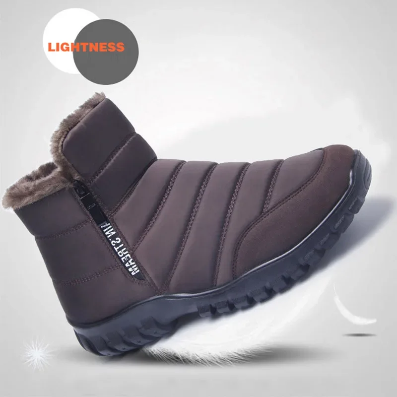 Stivali da uomo 2023 nuove pantofole invernali scarpe da uomo calde scarpe da ginnastica in peluche antiscivolo impermeabili scarpe da tennis maschili stivali da uomo Sneakers invernali  322