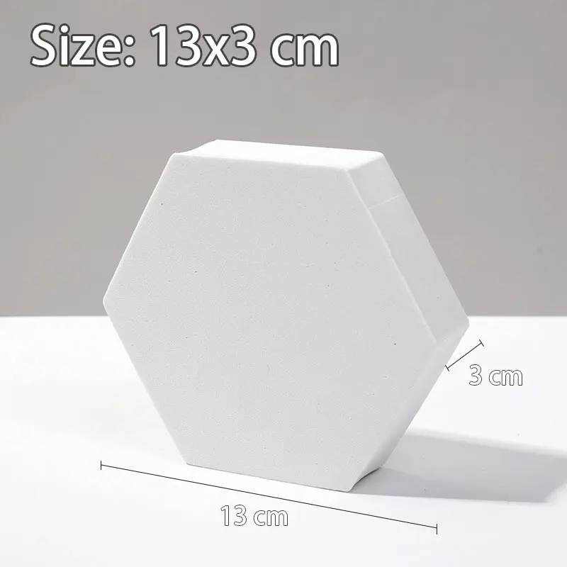 White 13x3 CM