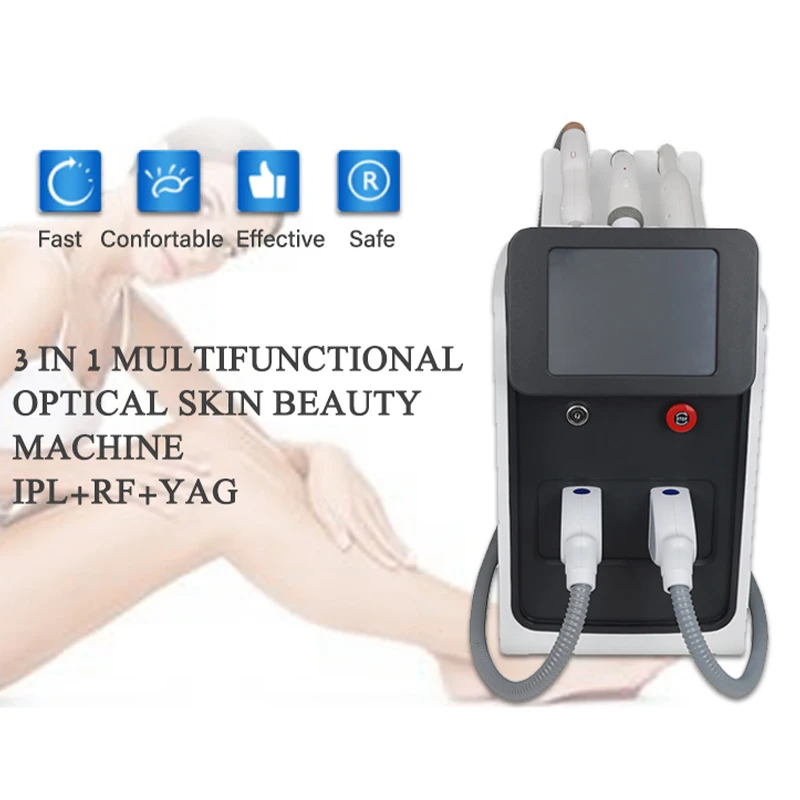 2024 2000W 3 in 1 OPT IPL Elight Hair Removal Tattoo Removal Full Body Skin Whitening Tightening Machine for Salon