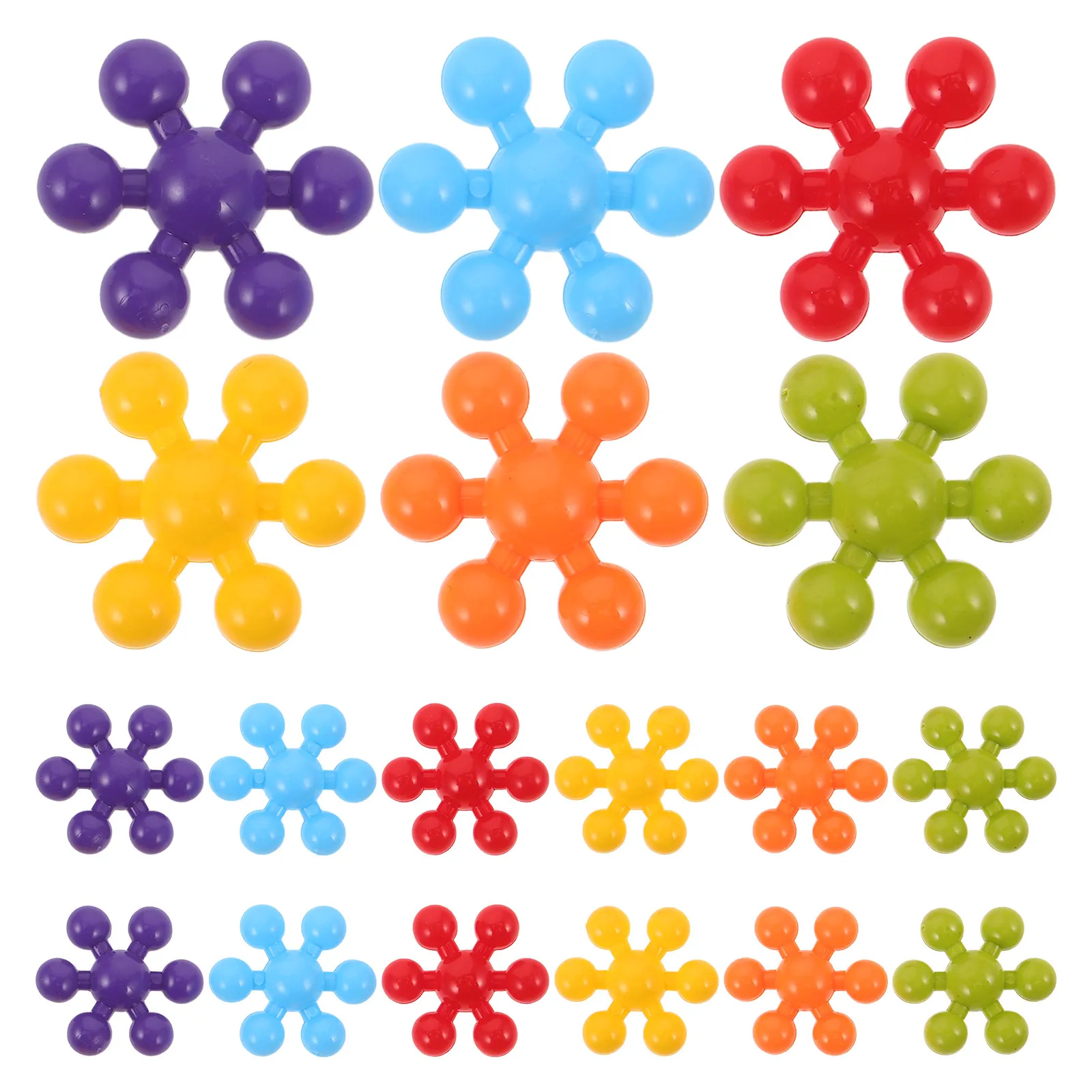 150Pcs 유치원 인터로킹 스템 교육용 빌딩 플라워 디스크 창의적인 플라스틱 ..