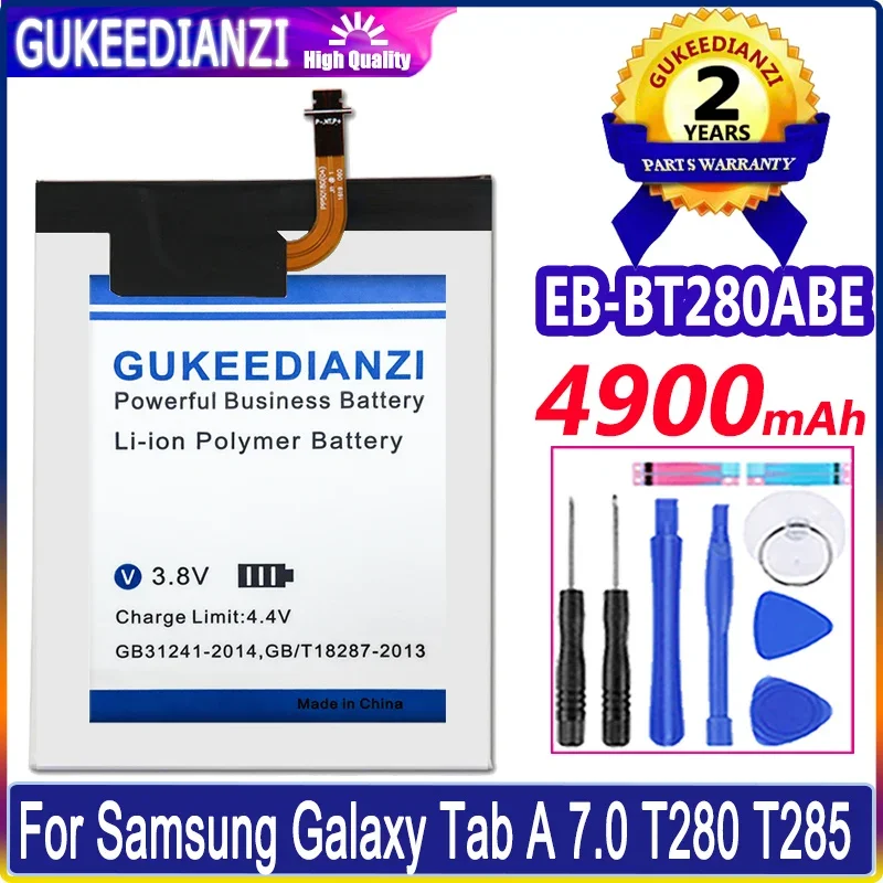

Запасная аккумуляторная батарея для планшета Samsung GALAXY Tab A 7,0, T280, T285, EB-BT280ABE 4900 мАч + Бесплатные инструменты