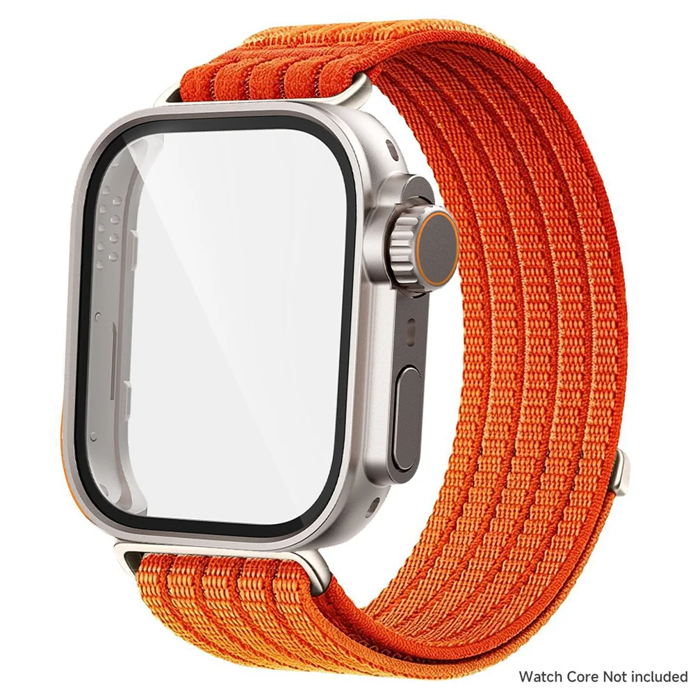 Nylon Band Bracelet with Bumper Frame Protector and Glass Screen Guard