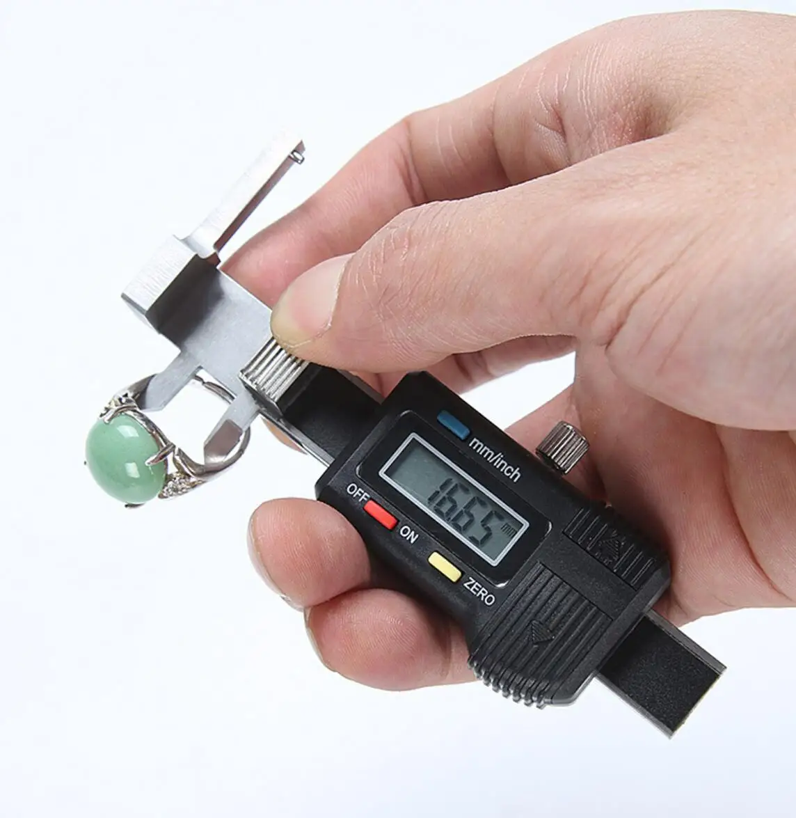 Digital Thickness Gauge Measuring Tools Electronic Meter Measure Diamond Gem pocket Gauge jewelry Micrometer Vernier caliper - 3