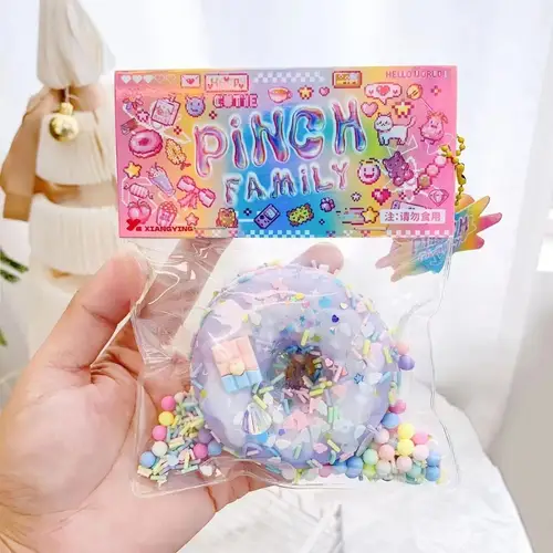 Taba Squishy Cake Doughnut Stress Relief Toy, Extra Large Sensory Fidget Toys for Kids Adults Anxiety Relaxation Squeeze Gift - Image 11