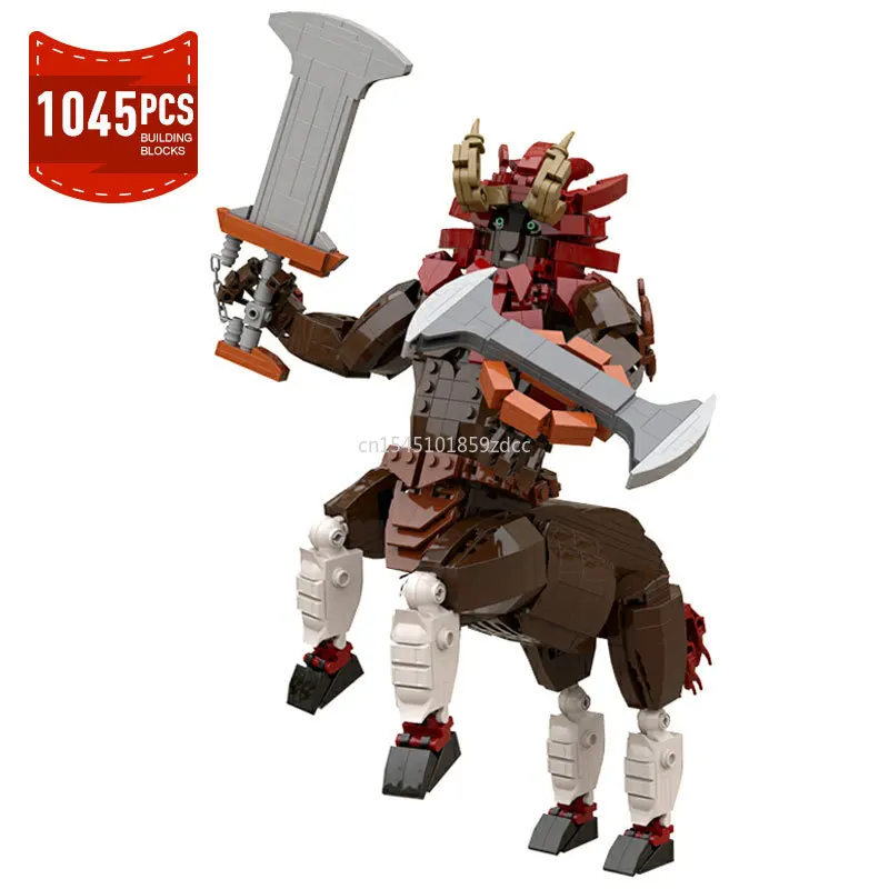 Moc Zeldaed Lynel Bokoblin Building Blocks Set Game Breath of The