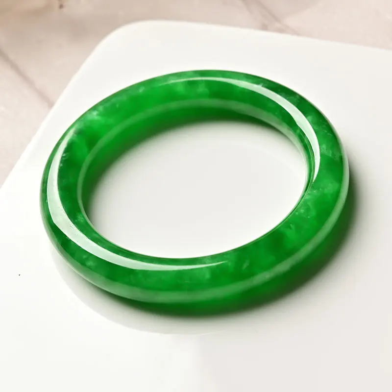 

Ювелирные изделия zheru, браслет из натурального бирманского нефрита 54 мм-62 мм, изысканная фотография, отправить подруге, отправить маму