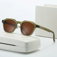 Retro Polarized Sunglasses Men Ultralight TR90 Frame Polygon Women Sun Glasses Outdoor High Quality Travel Eyewear Gafas De Sol