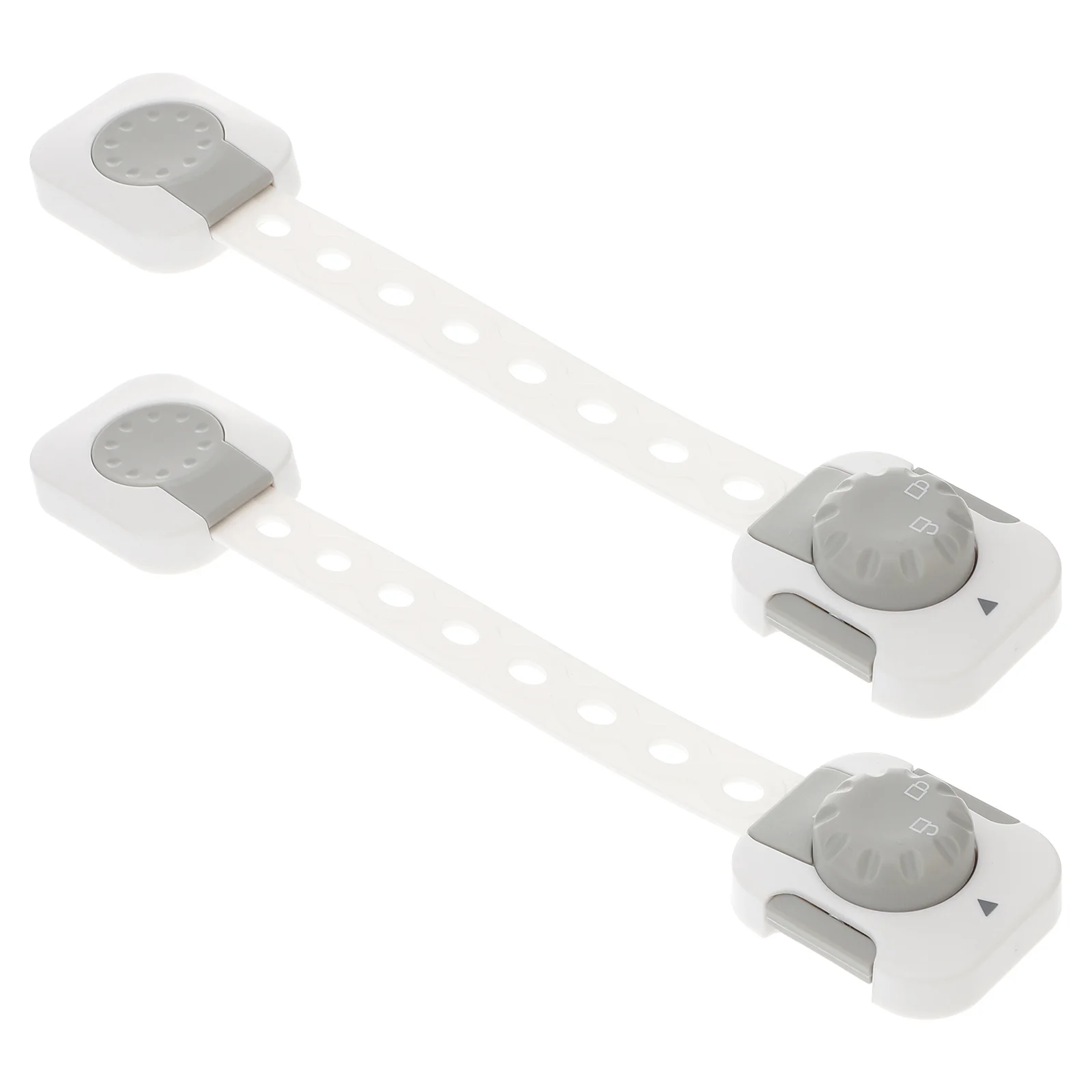 

2Pc Child Safety Lock Adjustable Multi- functional Lock Infant Protection Lock Tools or Drilling Lock Proofing Cabinet Lock for