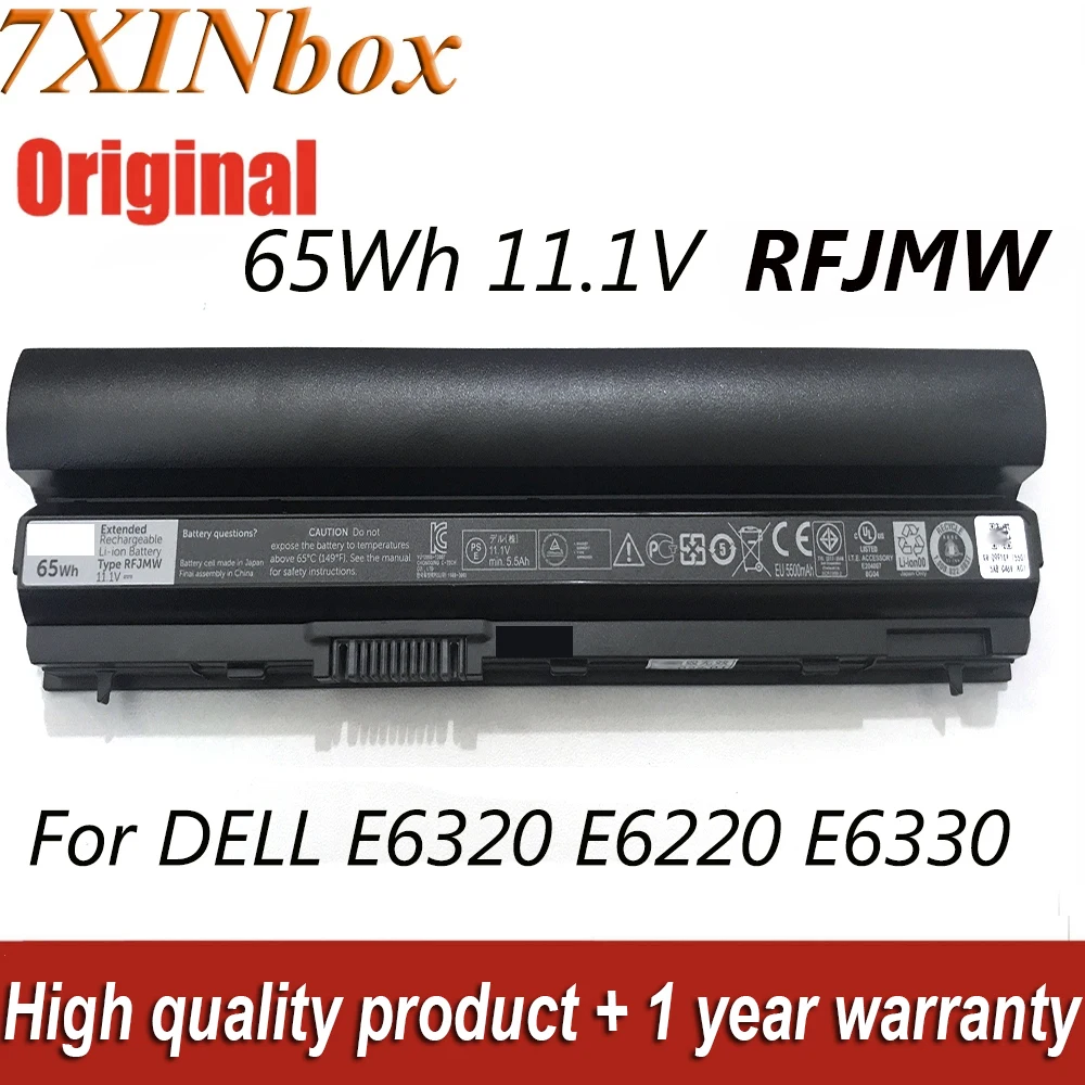 

Аккумулятор для ноутбука DELL E6320 E6220 E6330 E6430S E6120 Y61CV, 11,1 ТБ, 65 Вт/ч
