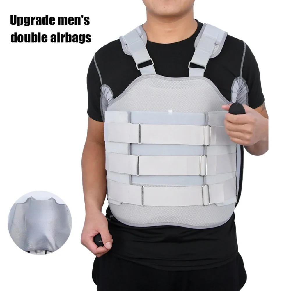 Premium Pectus Carinatum Brace For Adults - Adjustable Pigeon Chest Orthosis/Corset (Large, 90-115 Cm)
