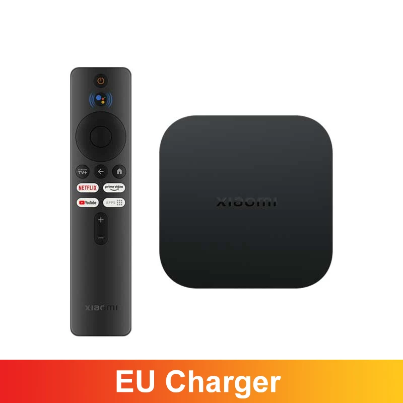  Xiaomi Mi Box S 4K HDR Android TV Reproductor de medios de  transmisión remoto con dispositivo de transmisión de Google Assistant 4K  Ultra HD : Electrónica