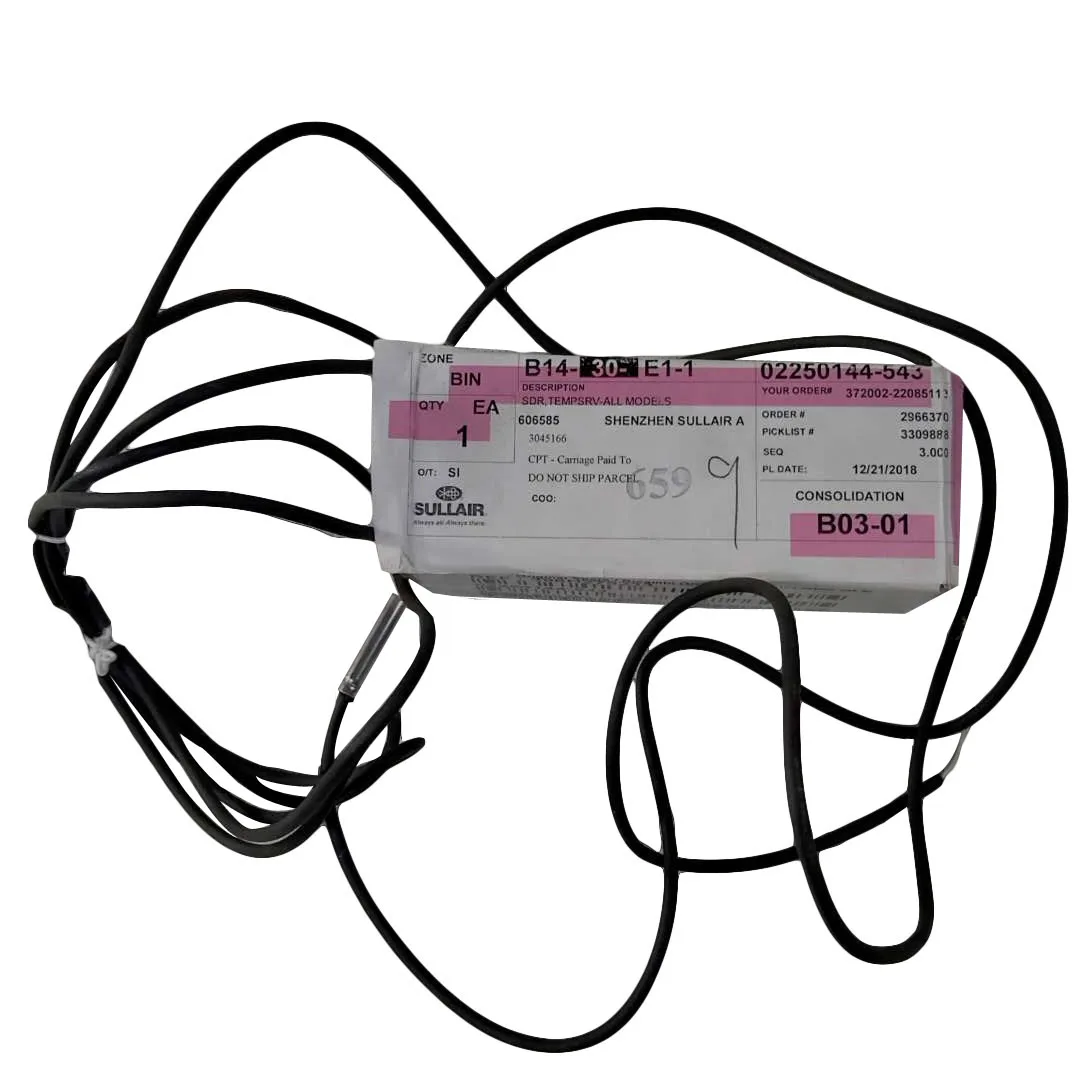 

sullair screw air compressor temperature sensor 02250144-543 for sale