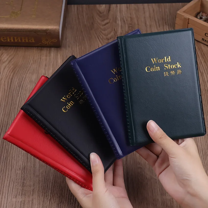 Coins Collection Album 120 Pocket Albums Books For Coin Collectors Organisers Home Decor Holders