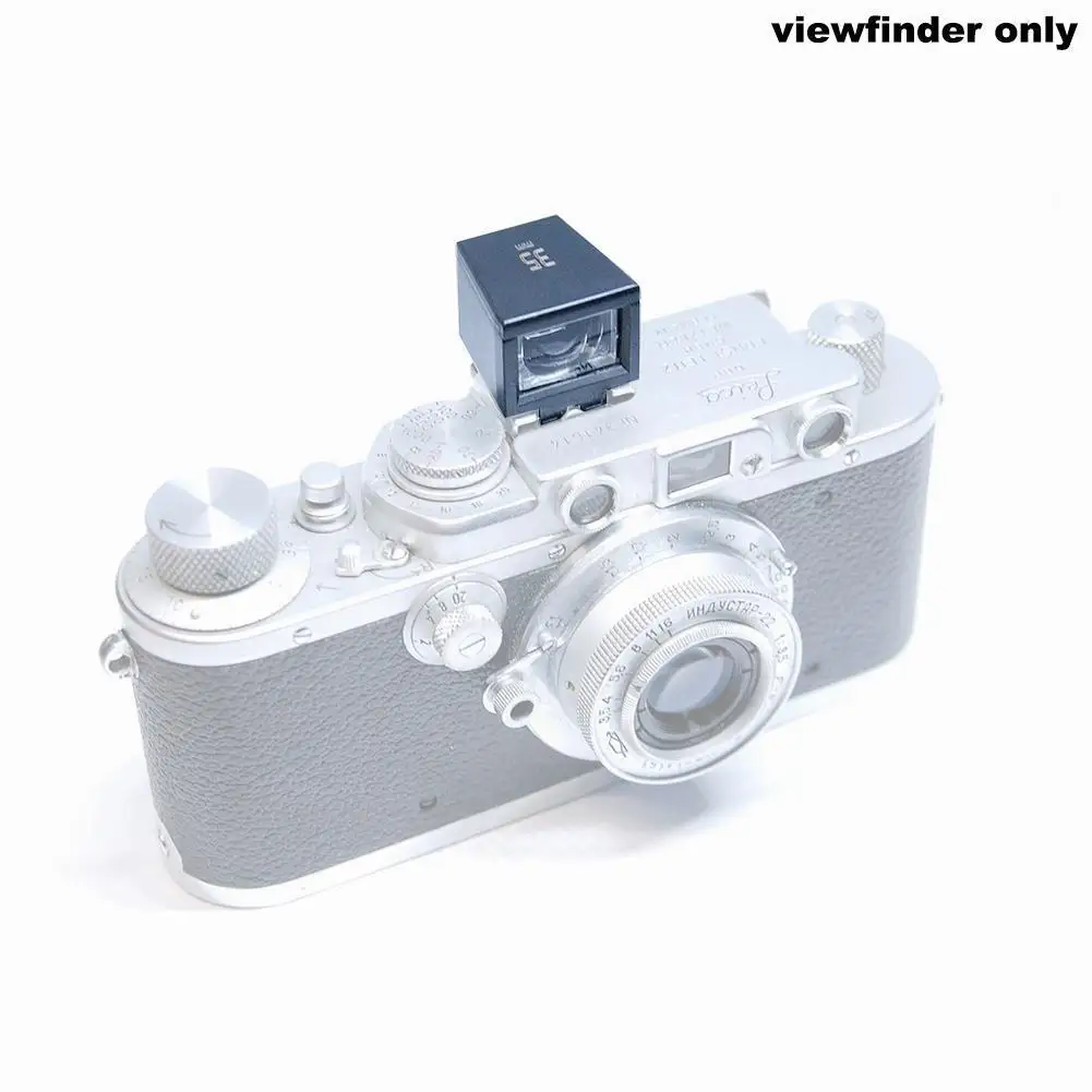 28mm 35mm Optical Viewfinder Cold Hot Shoe 135 Full Frame No Border External Wide-angle for Gr3 Dp1 Y2y8