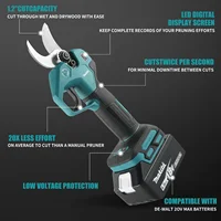 Sécateur sans fil Makita MPP569 18V sans balais : outil idéal pour une coupe facile et précise des arbres fruitiers et des branches dans les jardins 4