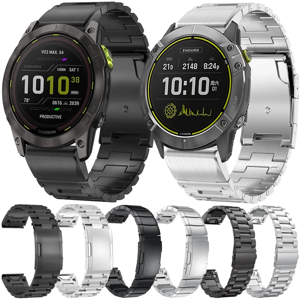 22mm 26mm Metal Band For Garmin Enduro 2/Epix Gen2/MARQ Bracelet