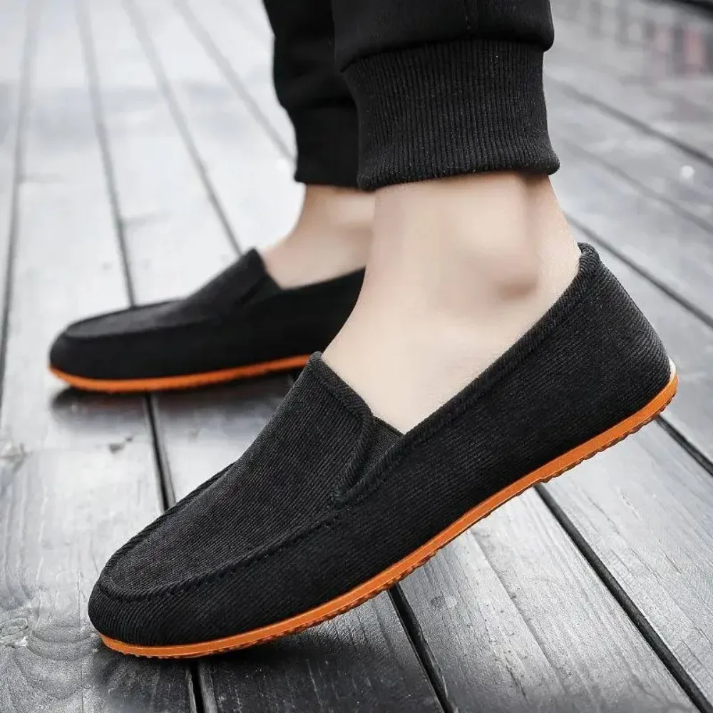 Men's Casual Cloth Shoes Casual Shoes Spring and Autumn Canvas Shoes Fashion Loafers Men Zapatos De Tela Casuales Para Hombres 4