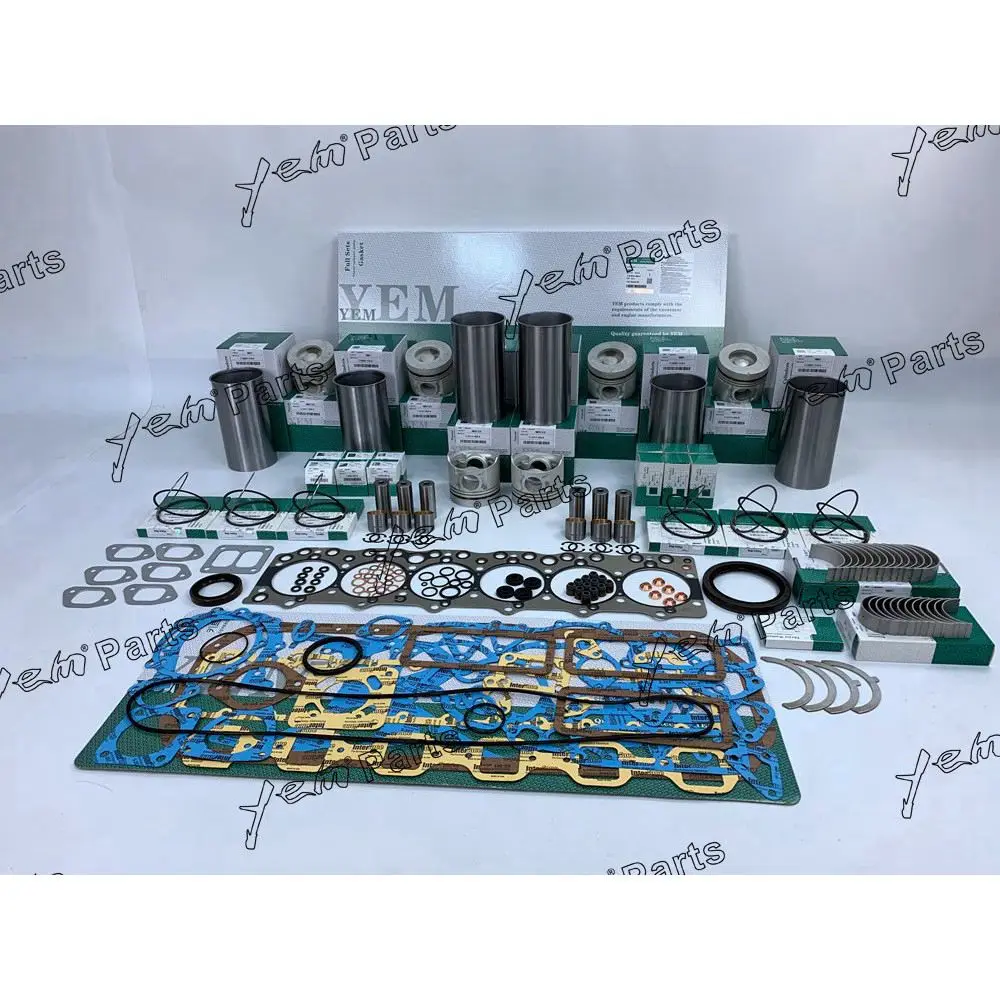 

Made in China 6BG1-TC 6BG1T Engine Rebuild Kit Piston+Ring Liner Gasket Bearing For Isuzu Engien Parts