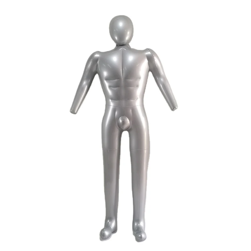 Male Inflatable Full Body Mannequin Shirt & Pant Display Dummy Torso Model