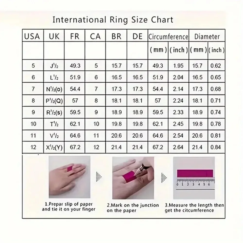 Stainless Steel Elegant Wave Design Women's Ring  Accessory Jewelry 6