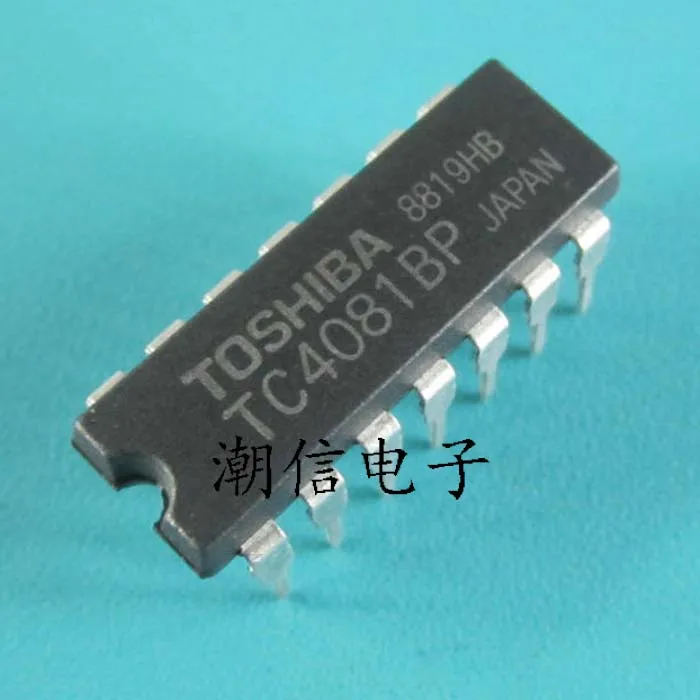 

20PCS/LOT TC4081BP DIP-14 NEW and Original in Stock