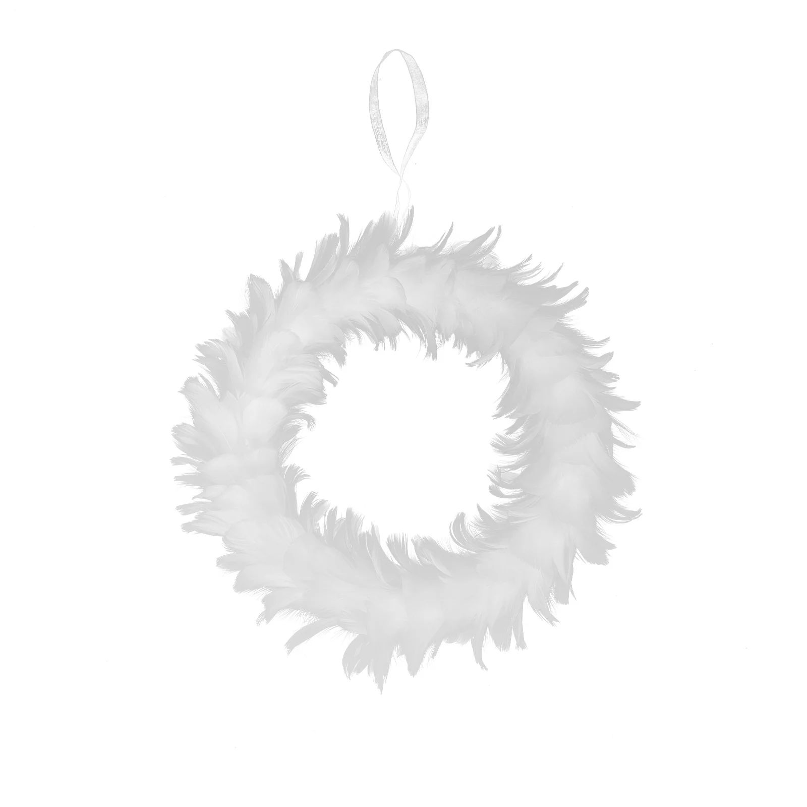 

Christmas Decorations Garland Lights Durable Wreath Decorative Hanging Home Door Pendant Cloth White Layout Simulated