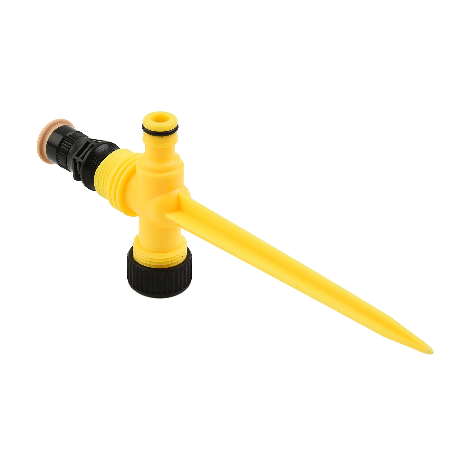 

Useful Brand New Irrigation System Lawn Sprinkler Scatter + Fog Single Nozzle + Series Yellow 360°Rotation Nice