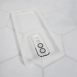 Premium Soft Clear Silicone Acrylic Lens Protector Phone Case for Redmi K20 Pro (Transparent White)