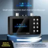 High performance dual channel handheld small portable digital oscilloscope 50M sampling rate current oscilloscope maintenance 5