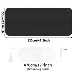 Grounding Mat - Soft PU Pad for Better Sleep, Enhanced Circulation, and Pain Reduction (50x120CM)