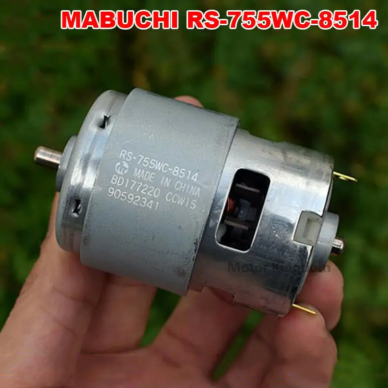 Mabuchi-furadeira Elétrica de Grande Torque de Alta Velocidade Serra Circular Ryobi Rs755wc8514 Motor dc 12v18v 14.4v 18800rpm 755 Motor