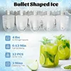 COSTWAY Water Dispenser with Ice Maker, 3-in-1 Countertop Hot/Cold Dispenser with Ice Machine, 2 Ways to Add Water, Child Safety 4