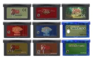 GBA Game Zeld Series Console Cartridge Minish Cap Card Four Awakening DX Swords Double Pack GBA/NDS 32-bit