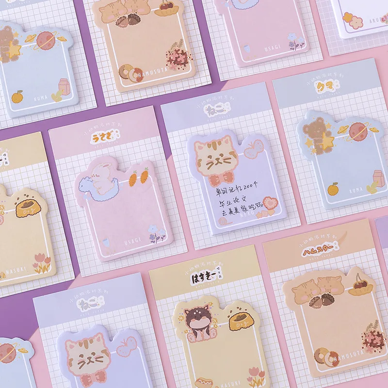 Рисунок 4 - Липкие заметки, милые Мультяшные животные