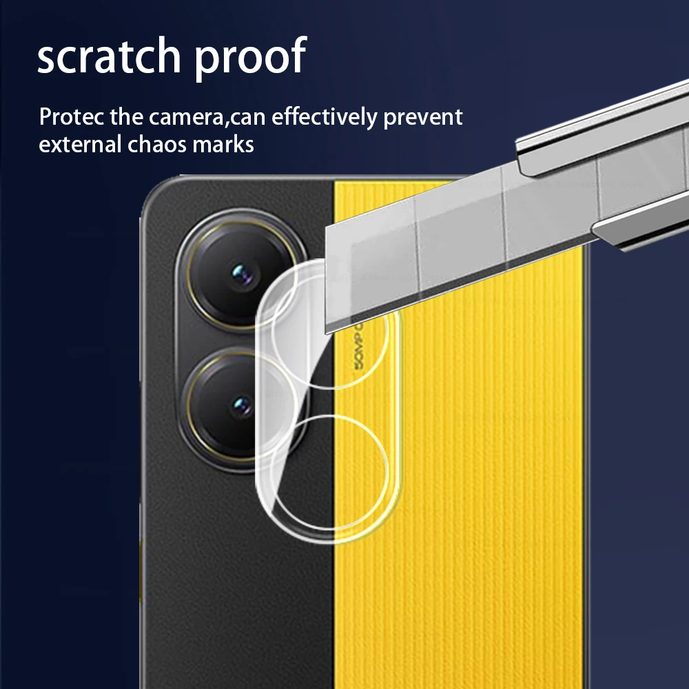QULLOO Pellicola Fotocamera per Xiaomi Poco X7 Pro 5G, Durezza 9H Vetro Temperato Lente Protettiva, HD Chiaro Anti-Graffio Protezione Obiettivo Della - 3 Pezzi QULLOO Pellicola Fotocamera per Xiaomi Poco X7 Pro 5G, Durezza 9H Vetro Temperato Lente Protettiva, HD Chiaro Anti-Graffio Protezione Obiettivo Della - 3 Pezzi