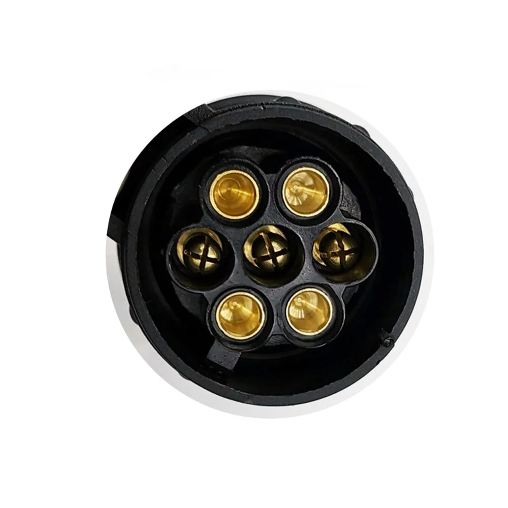 Connector Adapter 13 To 7 Pin Trailer 12V Towbar Towing Waterproof Plugs Socket Protect Connections