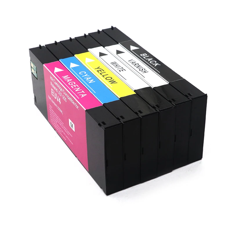 ECO-UV UV 잉크 카트리지, 롤랜드 LEF-20 LEF-10 LEF-12 LEF-300 LEC-330 LEC-300 LEC540 프린터용, EUV2, EUV3, EUV4, EUV5, 220ml