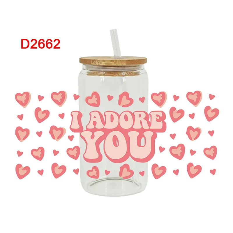 UV DTF Cup Wraps/Decals  VALENTINES DAY – The Lovely Design Shop Screen  Print Transfers