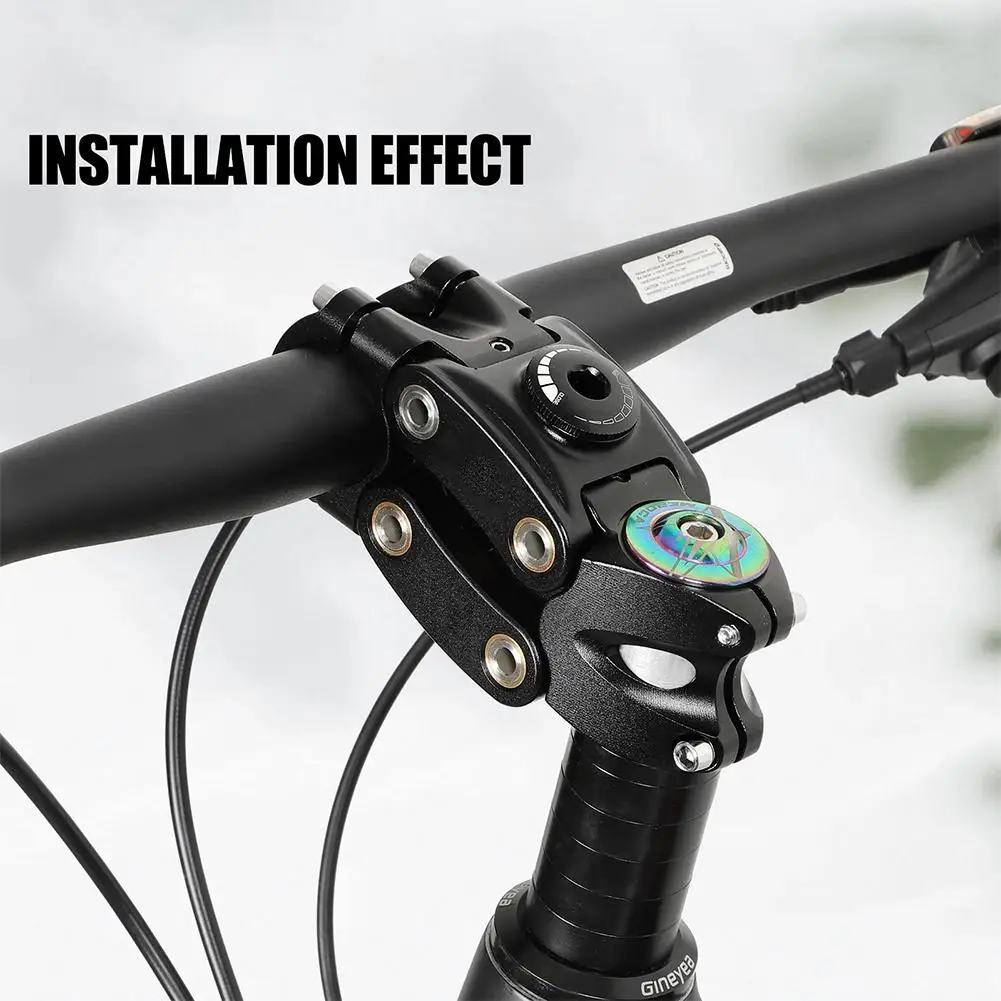 Bike Suspension Shock Absorber Bicycle Shock Absorber ShockStop PRO Suspension Stem for Bicycles Shock-Absorbing Bike Handlebar Stem