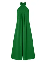 ZANZEA 2024 Summer Women Party Elegant Jumpsuits Wide Leg Rompers Solid Color Wide Leg Playsuits Holiday Chic Sleeveless Overall - Image 4