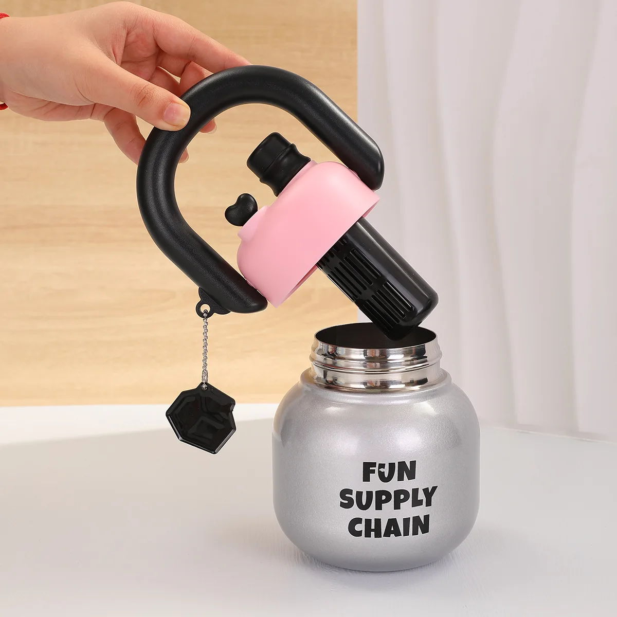 New high-value 316 stainless steel large-capacity chako lab portable kettle portable vacuum outdoor thermos cup