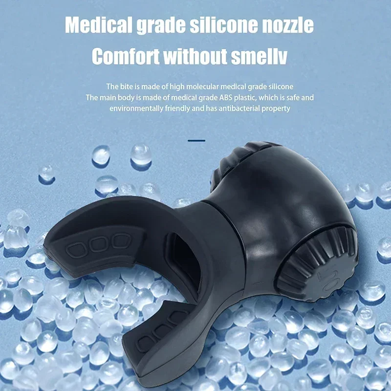 Food Grade Silicone Trainer Convenient Breathing Trainer Enhanced Breathing Control Lung and Muscle breathing exerciser breathing trainer