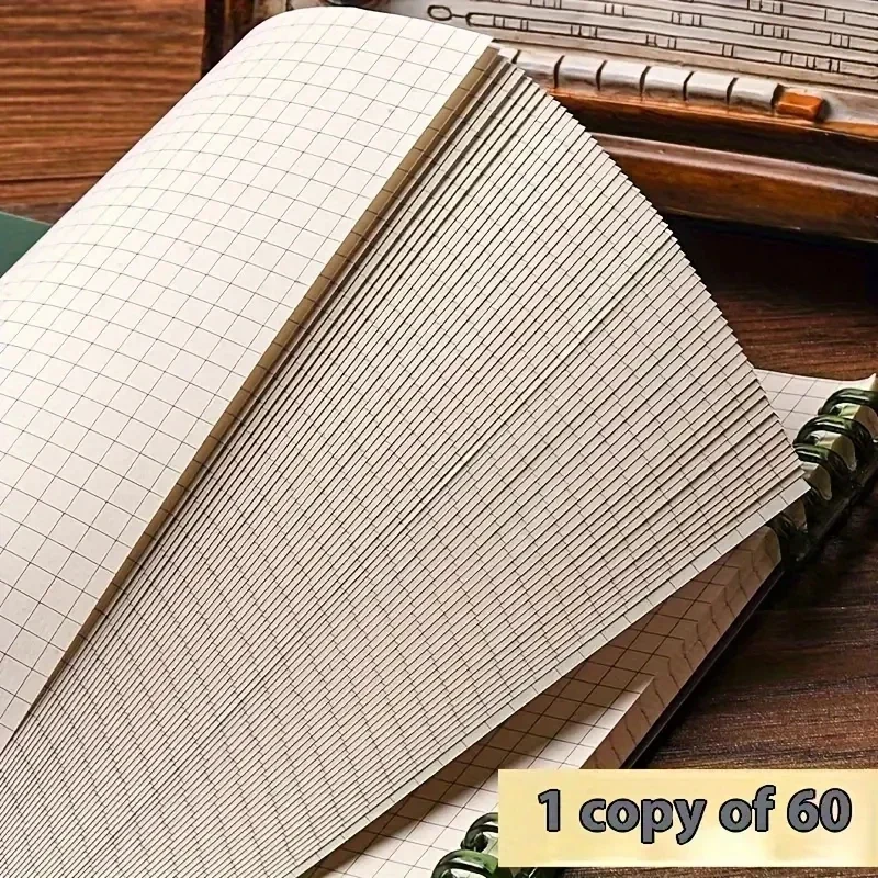 Grid Notepad B5 Sketch Book - Premium Writing Pads, Journal, and Diary for Office and School Supplies