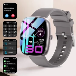 Advanced Smart Watch with Full Touch Screen & Fitness Tracker Features (Grey)