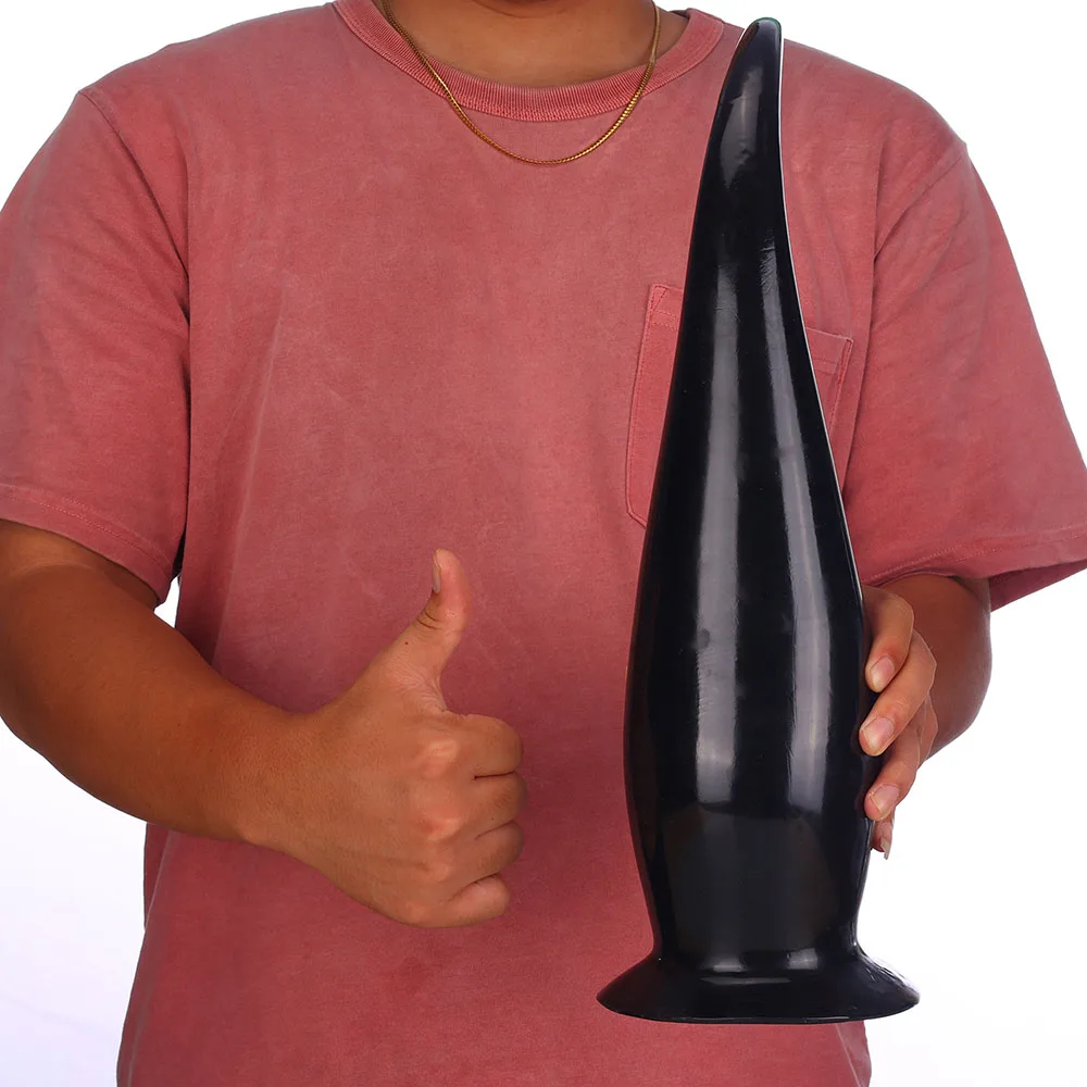 Lång stor dildo analplugg för män och kvinnor realistisk_voghion.com