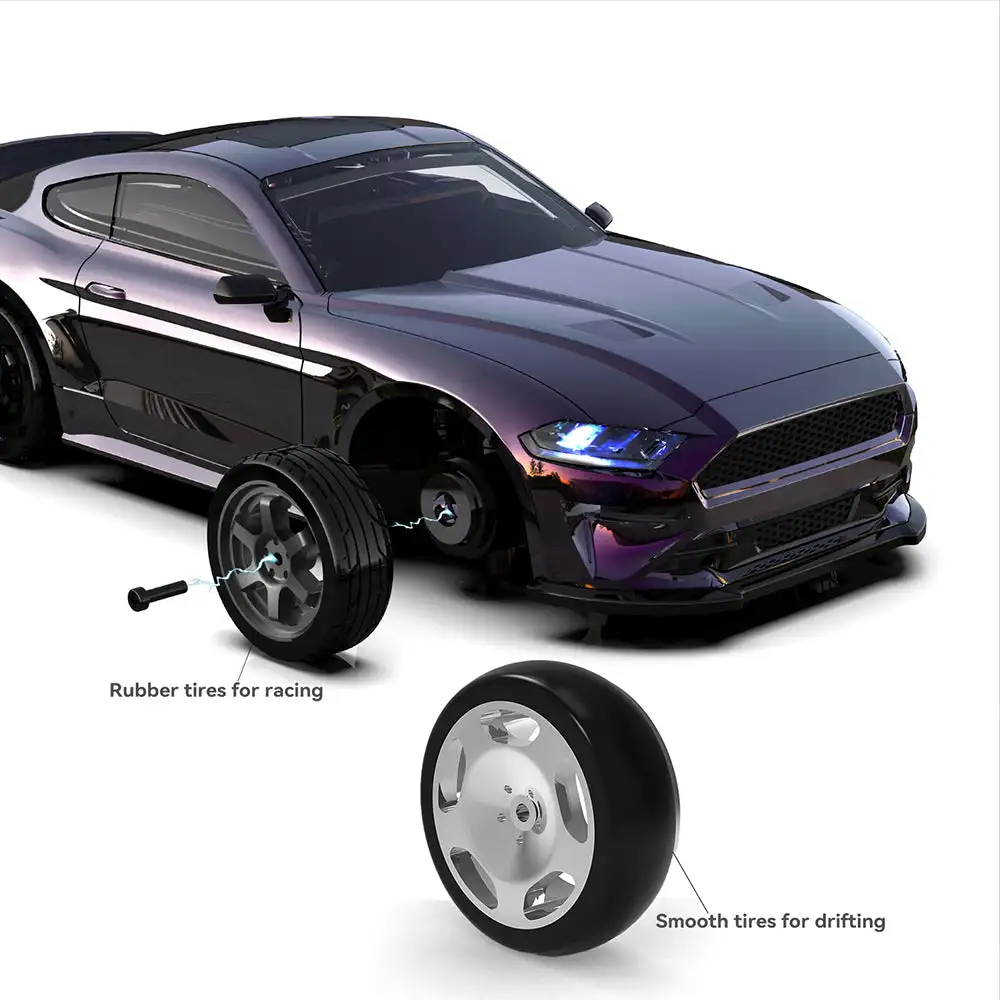 Sniclo 1/43 CA34 Rc Car 4wd 2.4ghz High Speed Control Racing Radio Controlled Electric Toys Remote Control Model Birthday Gifts 4