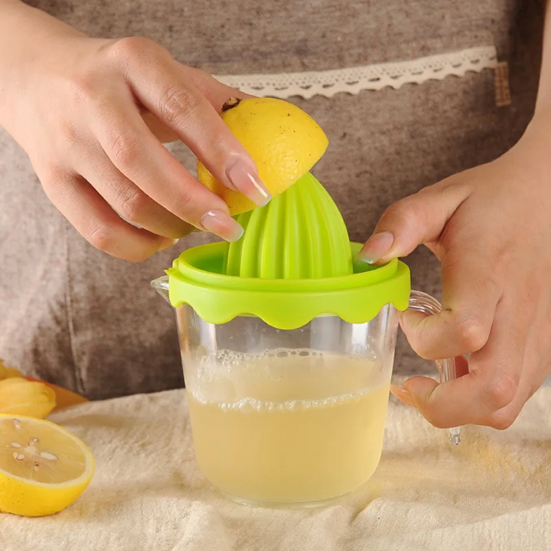 Portable Manual Juicer Scale DIY Kitchen Juice Tool Home Essentials Accessories 1PC lemon squeezer juice squeezer fruit juicer