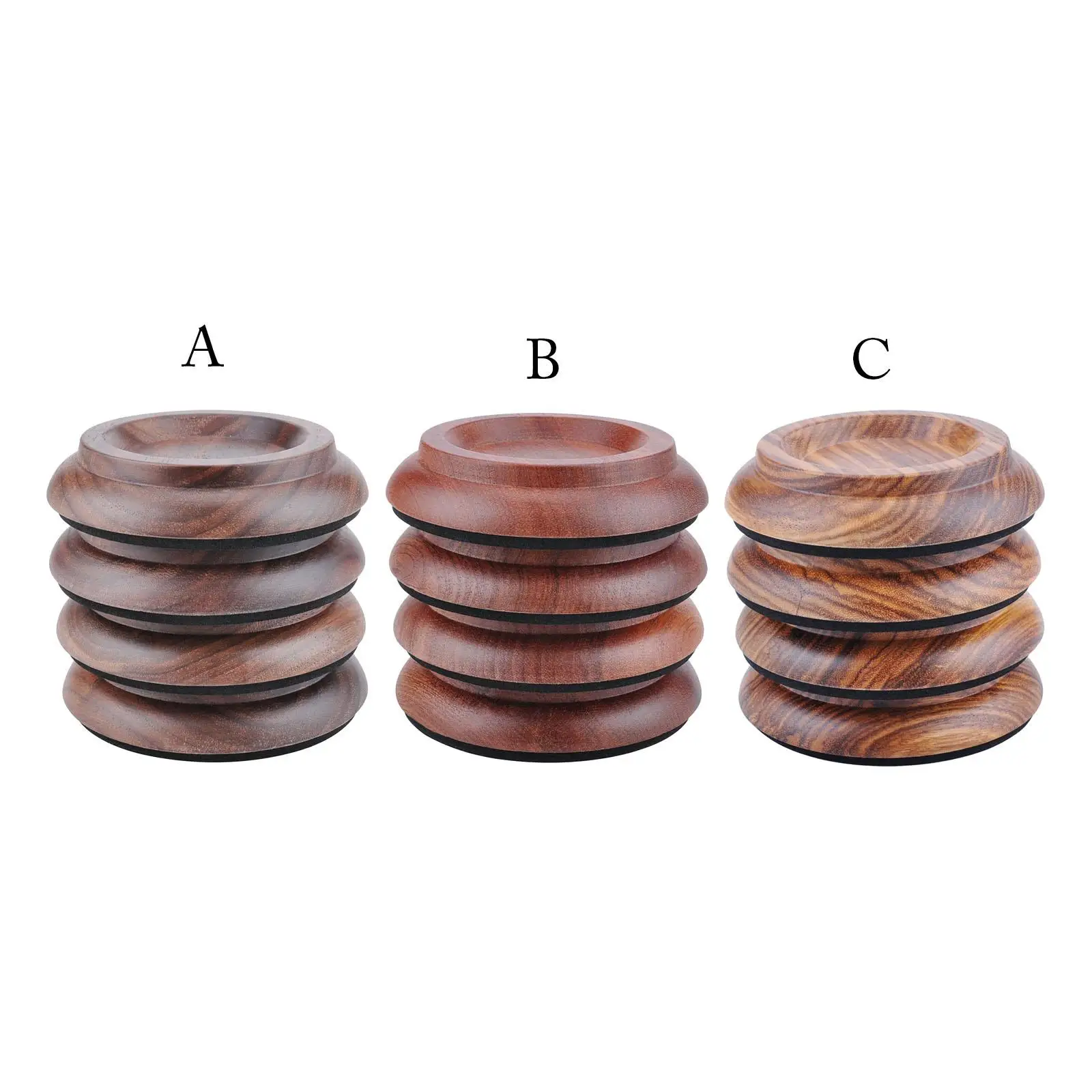4 Pieces Non Slip Piano Caster Cups Grand Piano Caster Cups Protection Floor