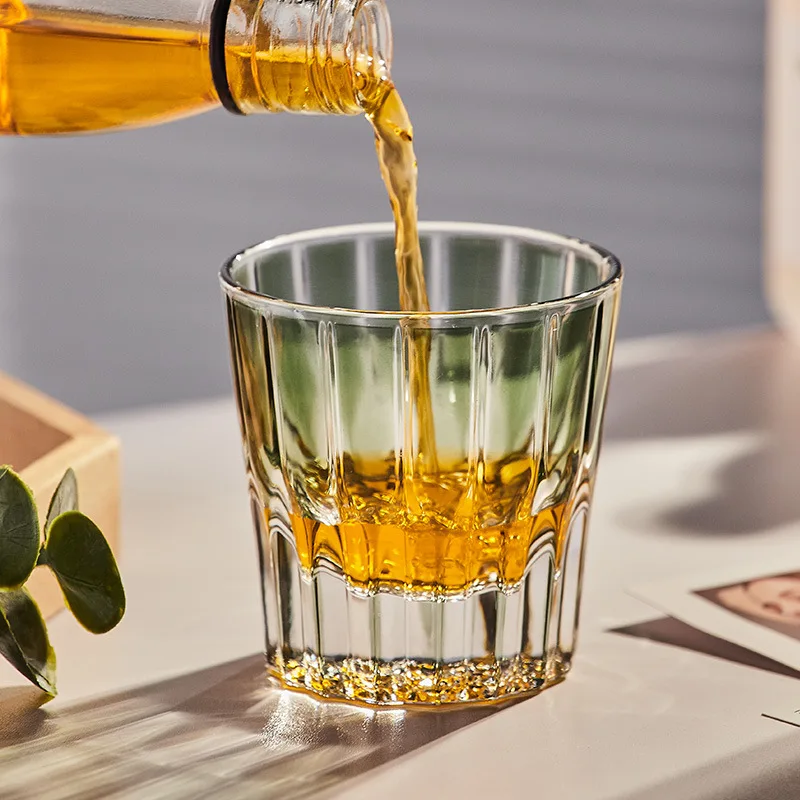 200ml Japan Edo Kiriko Crystal Whisky Glass KAGAMI Design Brandy Cup Whiskey Snifter Top Hand Carved Wine Glasses Liquor Tumbler